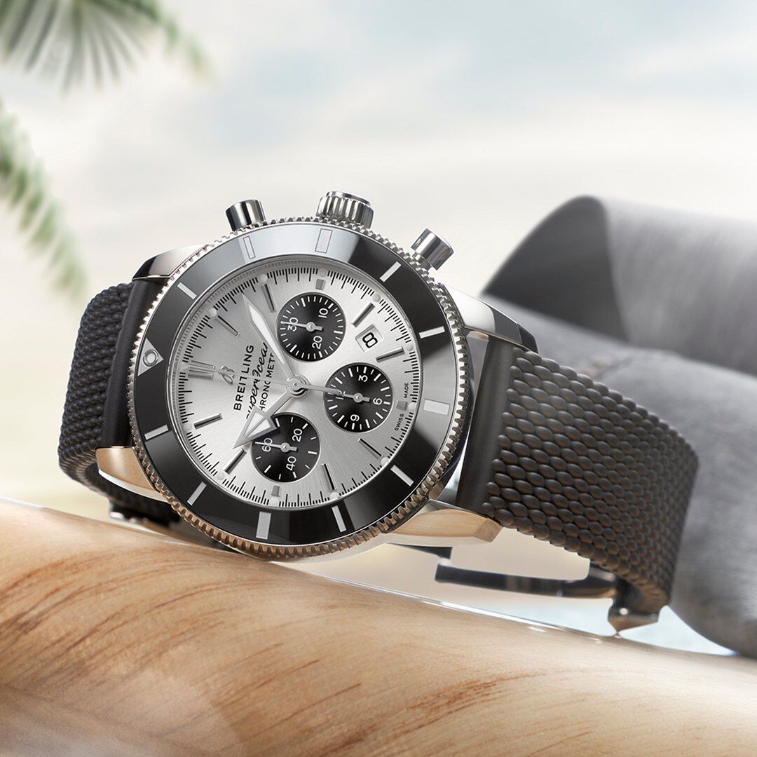 Superocean Heritage B01 Automatic Chronograph 44 mm Stainless Steel Breitling